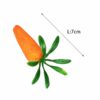 12Pcs Artificial Harvest Carrots for Home Decor and Seasonal Use