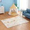 Extra Large Reversible Baby Play Mat - BPA Free Foam (6.5x5 ft)
