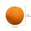 Set of 10 Artificial Fruits for Baby Photoshoot & Decor