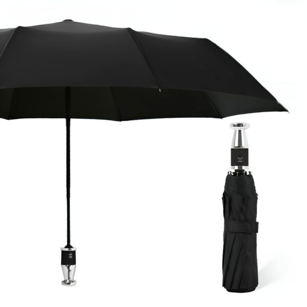 Heavy-Duty Automatic Open/Close Umbrella with UV Protection
