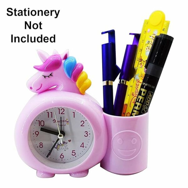 Unicorn Alarm Clock for Kids - Loud Bell & Compact Design - Image 3