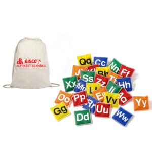 Educational A-Z Alphabet Bean Bags for Kids | 26 Pack