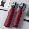 Windproof Folding Umbrella - Compact, Lightweight, Automatic Open/Close