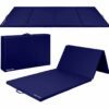 Foldable High-Density Foam Gymnastics & Yoga Mat, 22mm Thick
