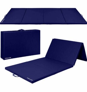 Foldable High-Density Foam Gymnastics & Yoga Mat, 22mm Thick