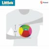 Soft Plush Baby Ball with Rattle Sound - 11 cm Toy