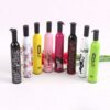 Double Layer Folding Portable Wine Bottle Umbrella for UV & Rain Protection