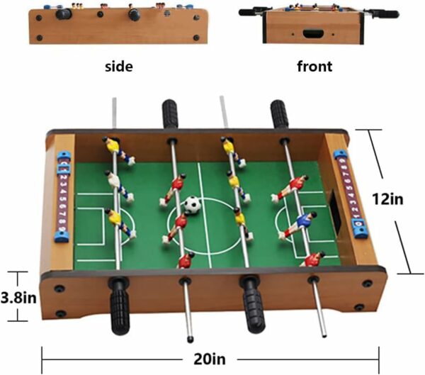 Foosball Table - Compact Indoor Game for Kids & Adults - Image 3