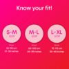 Large/Extra Large Panties for Heavy Flow - 10 Pack