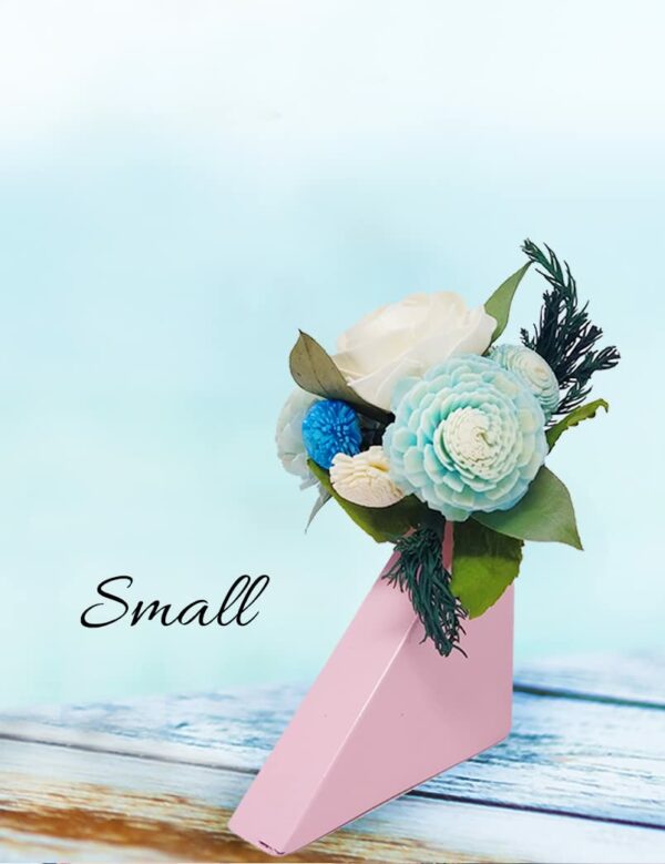 Sea Breeze Everlasting Floral Bouquet - 6 Inch Tabletop Arrangement - Image 4