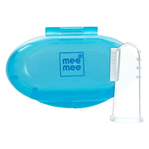 Silicone Baby Finger Toothbrush with Carry Case - BPA-Free