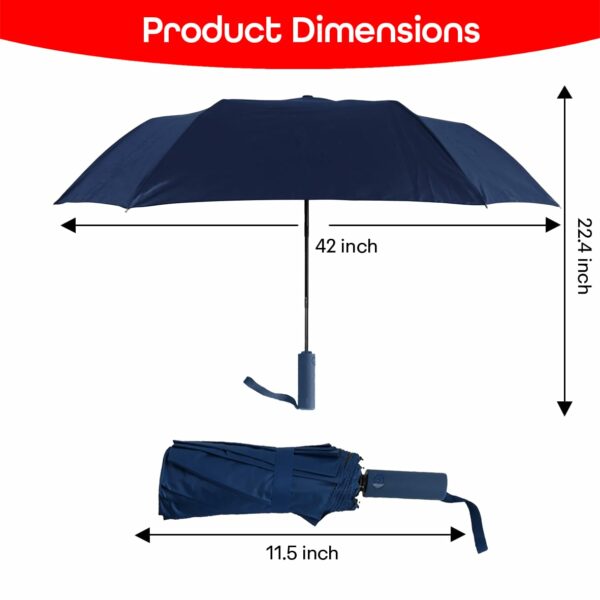 Portable Travel Umbrella - Windproof, Compact & Auto Open/Close - Image 2
