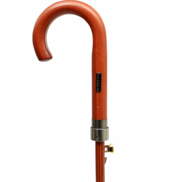 Classic Wooden Umbrella with Large Canopy and UV Protection - Image 5
