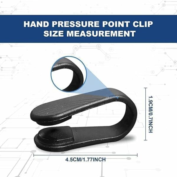 Portable Acupressure Clip for Headache & Tension Relief - 2 Pack - Image 4