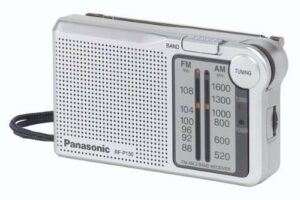 Compact 2 Band FM-AM Receiver - Easy to Carry