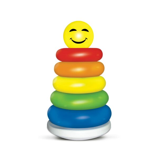 Junior Stacking Rings Toy for Kids - Colorful Educational Play - Image 2