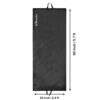 Foldable Anti-Slip Yoga Mat with Carry Bag - 10mm Thick