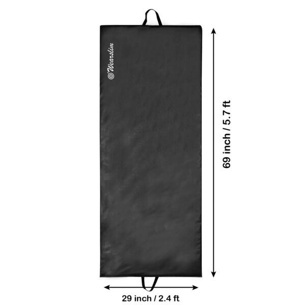 Foldable Anti-Slip Yoga Mat with Carry Bag - 10mm Thick - Image 5