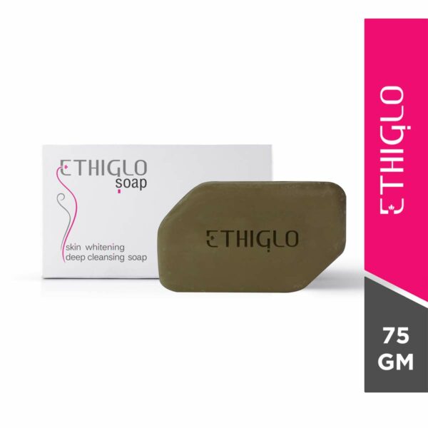 Ethiglo Skin Whitening Soap - 75g Pack of 1 for Glowing Skin - Image 2