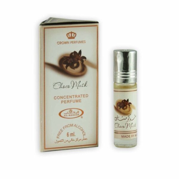 Choco Musk Concentrated Perfume Oil - Long Lasting Attar, 6ml