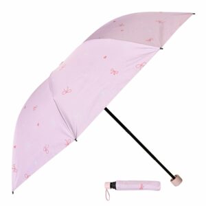 Compact 3-Fold Manual Open Umbrella - UV & Rain Protection