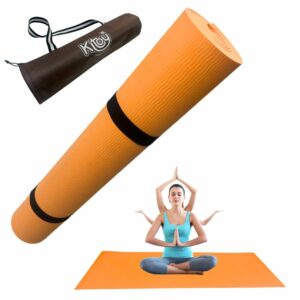 EVA Yoga Mat with Cover - 4mm Anti-Slip, Durable, Easy to Clean