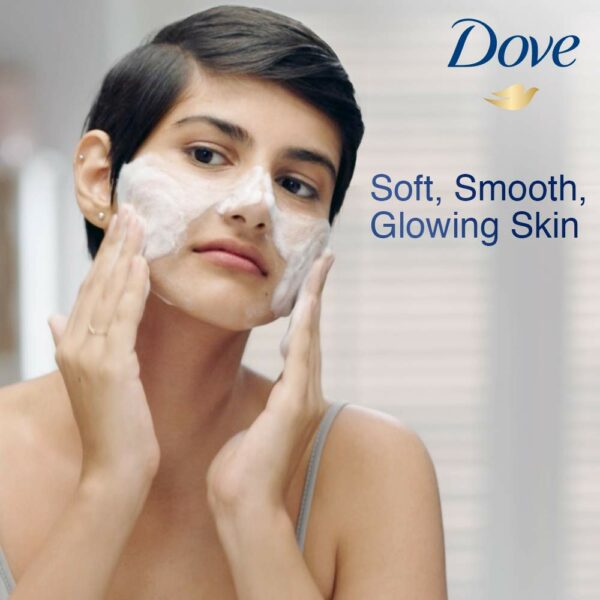 Dove Cream Beauty Bathing Bar Pack of 5 - 125g Each for 24 Hour Nourished Skin - Image 5