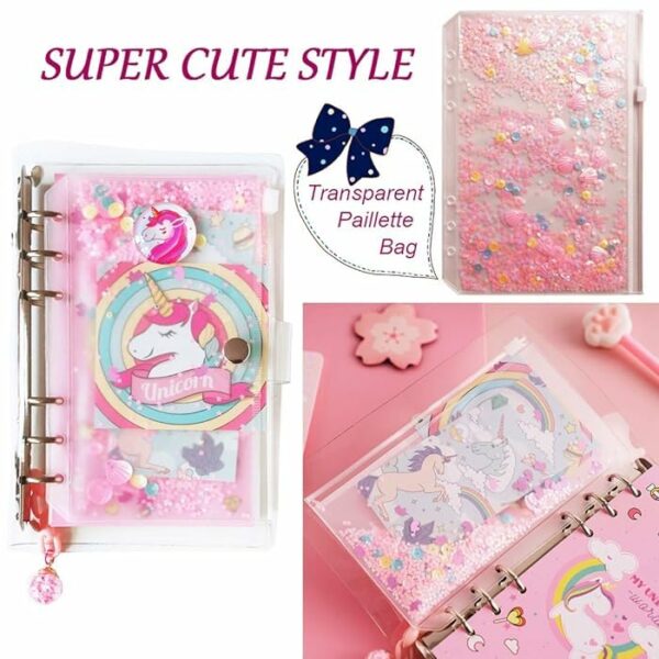 DIY Unicorn Notebook Kit for Girls - Creative Diary Set - Image 4