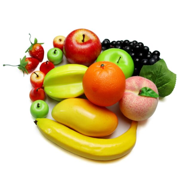 12 Multi-Color Artificial Fruits - Perfect for Home Decor - Image 6