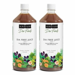 Ayurvedic Dia Free Juice 1L - Blood Sugar Support Pack of 2