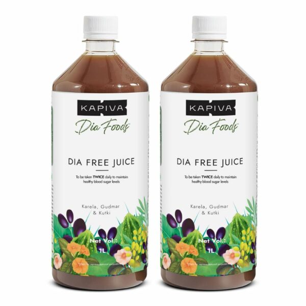 Ayurvedic Dia Free Juice 1L - Blood Sugar Support Pack of 2