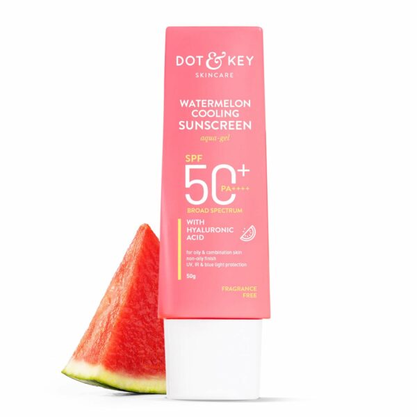 Watermelon Cooling Sunscreen SPF 50+ PA++++ with Hyaluronic Acid - 50g