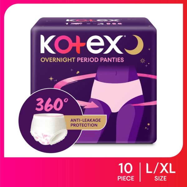 Large/Extra Large Panties for Heavy Flow - 10 Pack - Image 2