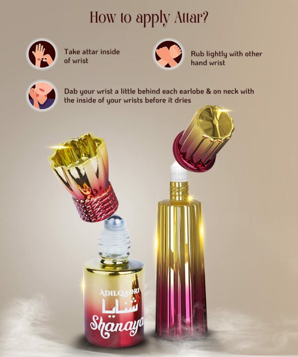Long-Lasting Non-Alcoholic Attar | Chocolate, Amber & Wood | 5.5ML - Image 6