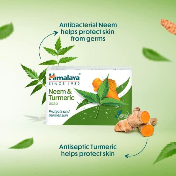 Neem and Turmeric Soap - 500g Value Pack for Skin Care - Image 4