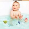 Cute Floating Turtle Bath Toys for Toddlers - Set of 2