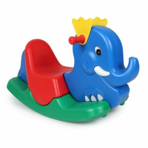 Tusker Elephant Ride-On Rocker Toy for Kids - Safe & Durable