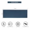 Eco-Friendly Dual Color Anti-Slip Yoga Mat - 6mm, 24"x72"