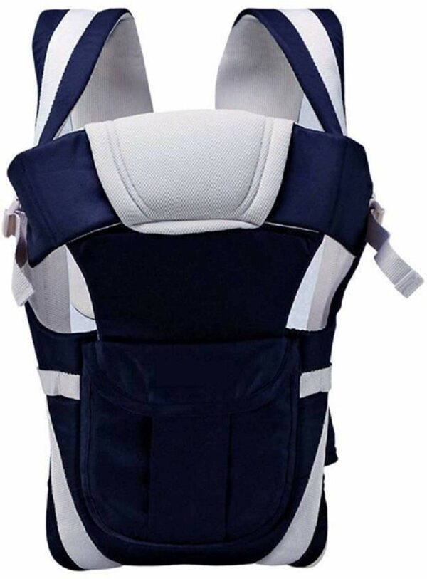 Adjustable Hands-Free 4-In-1 Baby Carrier for 0-18 Months - Image 3