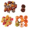 Lifelike Artificial Pumpkin and Maple Leaf Decor Gift