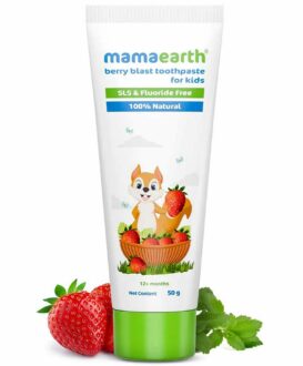 Natural Berry Blast Kids Toothpaste - Fluoride & SLS Free