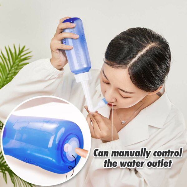 300ml Nasal Cleaner with ON/OFF Lock for Adults & Kids - Image 4