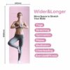 Premium TPE Yoga Mat for Home Workout - 72x24 inches, Anti-Slip