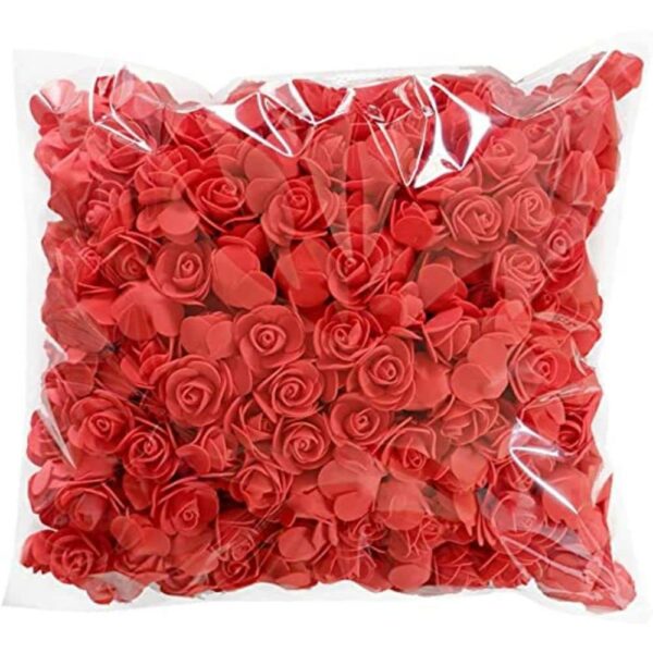 50 Pcs Small Artificial Foam Rose Flowers for DIY Crafts & Decor - Image 6