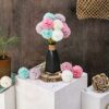 5 Pcs Artificial Chrysanthemum Ball Flowers for Home Decor