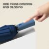 Portable Travel Umbrella - Windproof, Compact & Auto Open/Close