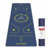 Eco-Friendly 6MM Thick Yoga Mat for Home & Gym - Navy Blue