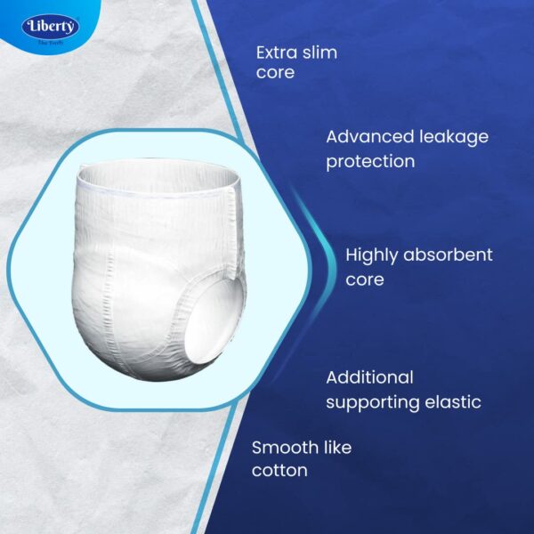 Eco Adult Diaper Pants XL - 20 Count, Leak Proof, High Absorbency - Image 5