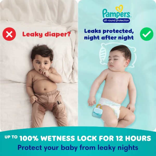 Pampers All Round Protection Pants, Large, 64 Count, Anti-Rash - Image 4