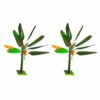 Artificial Banana Tree for Pooja - 16 Inch Metal Decoration